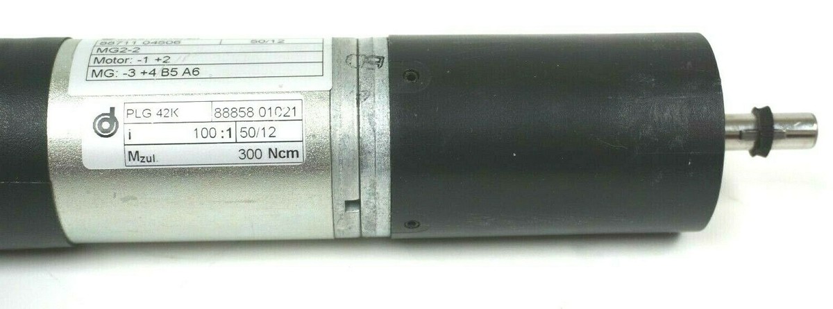 NEW DUNKERMOTOREN G-42X25 88711-04506 MG2-2 PLG-42K BRUSH MOTOR