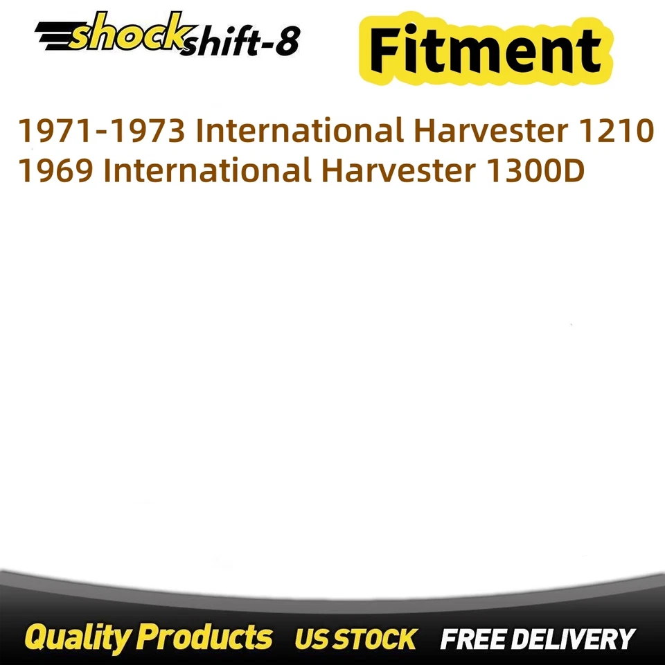 Zapata de freno de tambor delantera trasera para International Harvester 1210 5,0 L 1971-1973 Foto 3 de 4