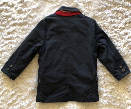 VTG Baby Gap Toddler Boy Size 4 Jacket and Hat 100% Cotton Rare Made in India - Picture 5 of 15
