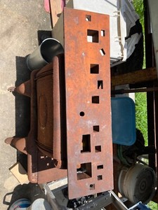 pexto Stake plate 8" x 30" excellent condition niagara