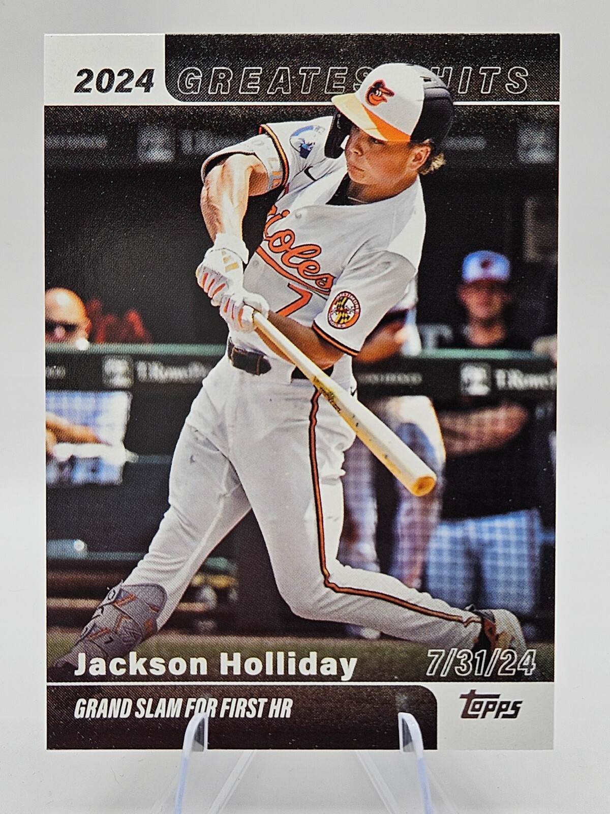 2025 Topps Series 1 Jackson Holliday Orioles 2024 Greatest Hits GH-11  