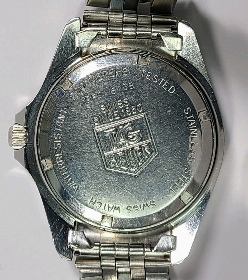 Tag Heuer Professional 200M Watch Stainless Steel Blue Quartz