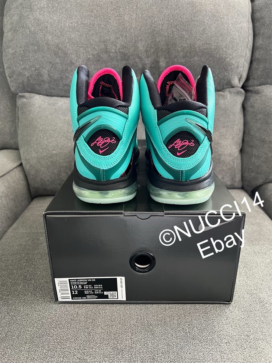 Size 10.5 - Nike Lebron 8 South Beach (2021) with Receipt CZ0328
