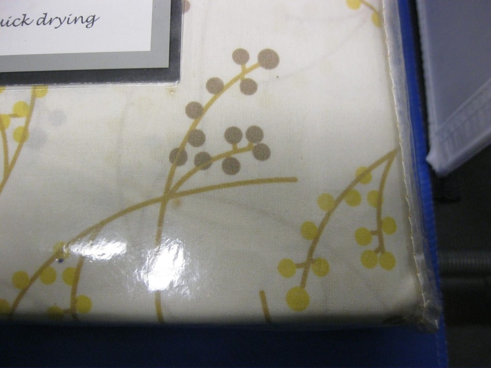 Living Quarters Easy Care Brushed Microfiber Soft Queen Sheet Set Buds Patten eBay