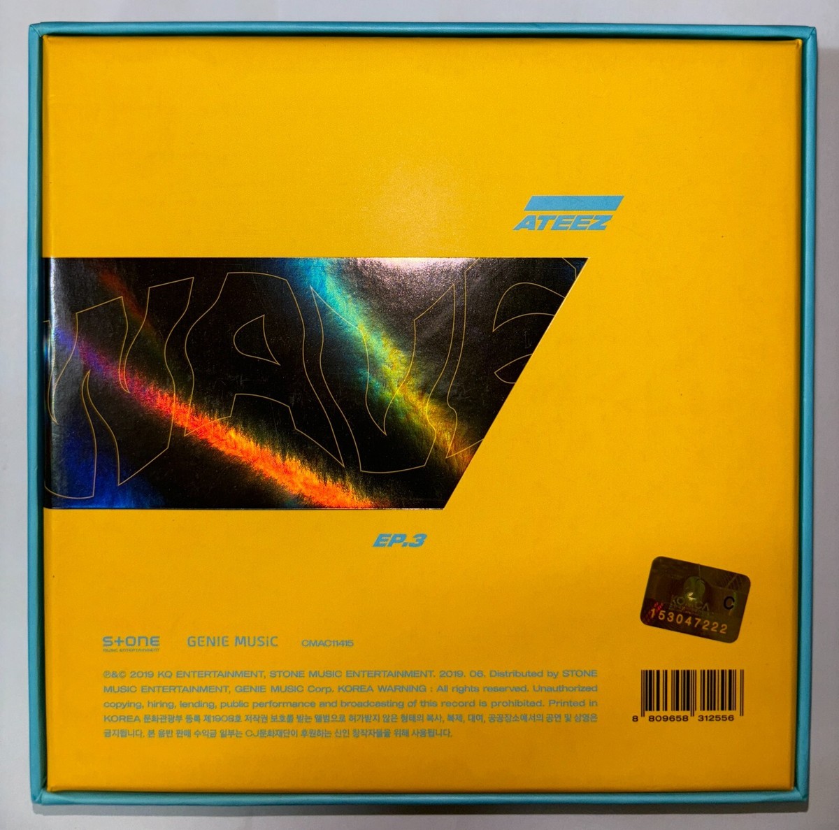 ATEEZ treasure ウヨンサインアルバム ATEEZ - TREASURE EP.FIN: All To Action (Z VER) SIGNED ALBUM
