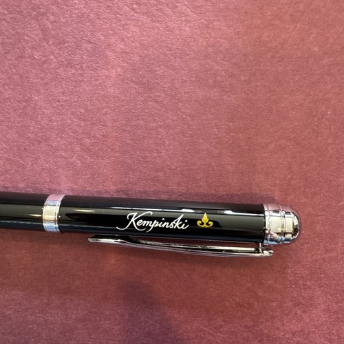 Kempinski Hotels, Cross Brand Ballpoint Pen, Black, Souvenir - Picture 3 of 6
