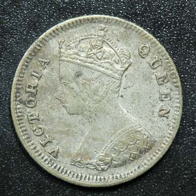 1899 Hong Kong 10 Cents Silver .800 Fine KM# 6 | eBay