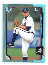 2015 Bowman Draft #36 Matt Withrow Chrome Blue Sky Refractors