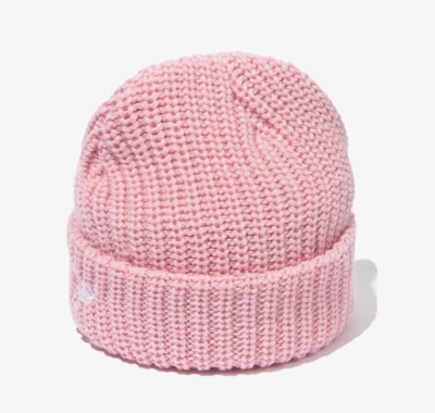 Newera x MLB New York Yankees Big Rib Cuff Beanie Light Pink | eBay