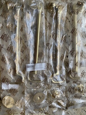 Messing Türrückhalter Carlisle Messing, nagelneu. Preis gilt pro Beschlag