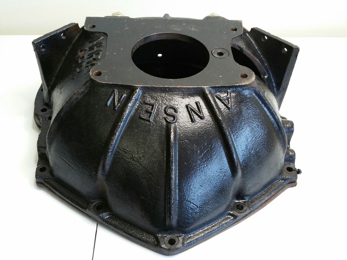 Rare Vintage 1955-57 Chevrolet Ansen NHRA Scattershield Cast Steel