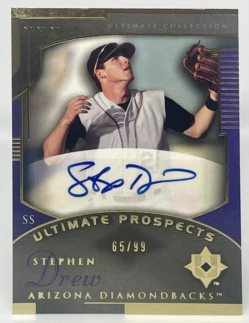 STEPHEN DREW 2005 Upper Deck Ultimate Baseball [238] Auto Rookie #ed 65/99