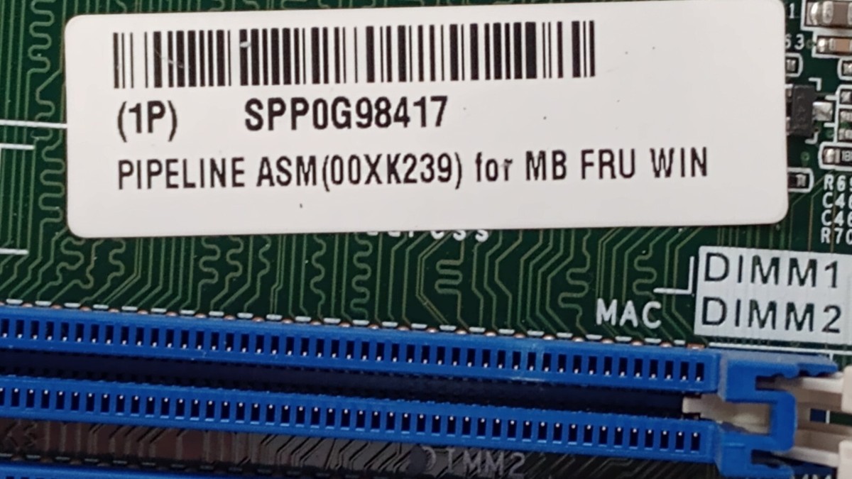 00XK239 Lenovo IdeaCentre 720-18ASU AMD Ryzen Socket AM4