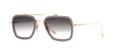 Dita FLIGHT.006 Matte Grey Crystal 12K Gold/Grey Shaded H-GRY-GLD Sunglasses