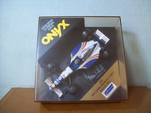 1/43 ONYX 255 WILLIAMS RENAULT FW17 PORTUGAL GP 1995 #5 DAMON HILL