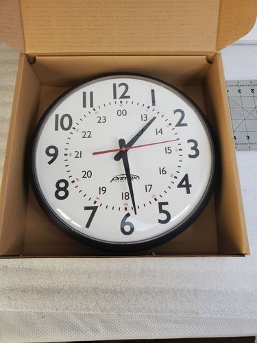 Primex Wireless Wall Clocks W/out Transmitter x 5 Units C1005X155-9 - Picture 12 of 14