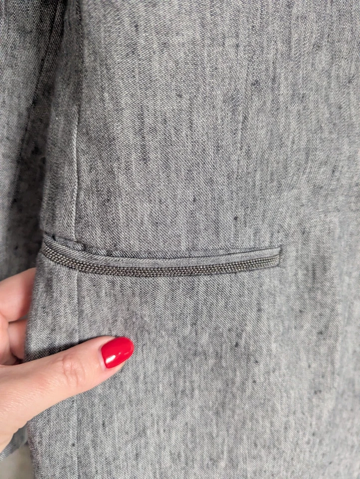 Fabiana Filippi Linen Blazer - Image 3 of 4