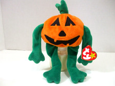 Ty Beanie Baby Pumkin the Pumpkin October 31 1998 Retired Vintage New with Tags