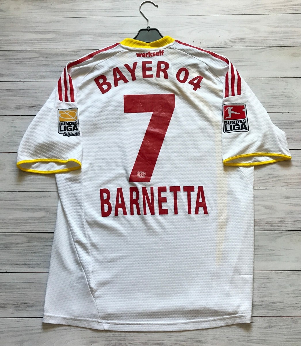 Bayer 04 Leverkusen 2009-2010 Away football shirt match issue