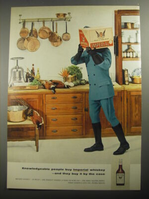 1956 Hiram Walker Imperial Whiskey Advertisement