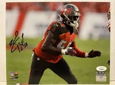 Shaquil Barrett Signed Tampa Bay Buccaneers 8x10 Photo JSA