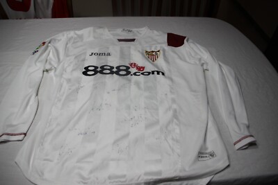 Official Sevilla FC League Jersey Brand Joma Size XL 888.com No. 10 L.Fabiano