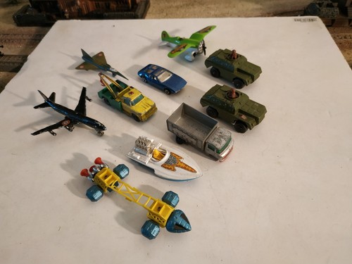 MATCHBOX AND OTHERS CARS, AIRPLANES, TRUCKS DEFECT