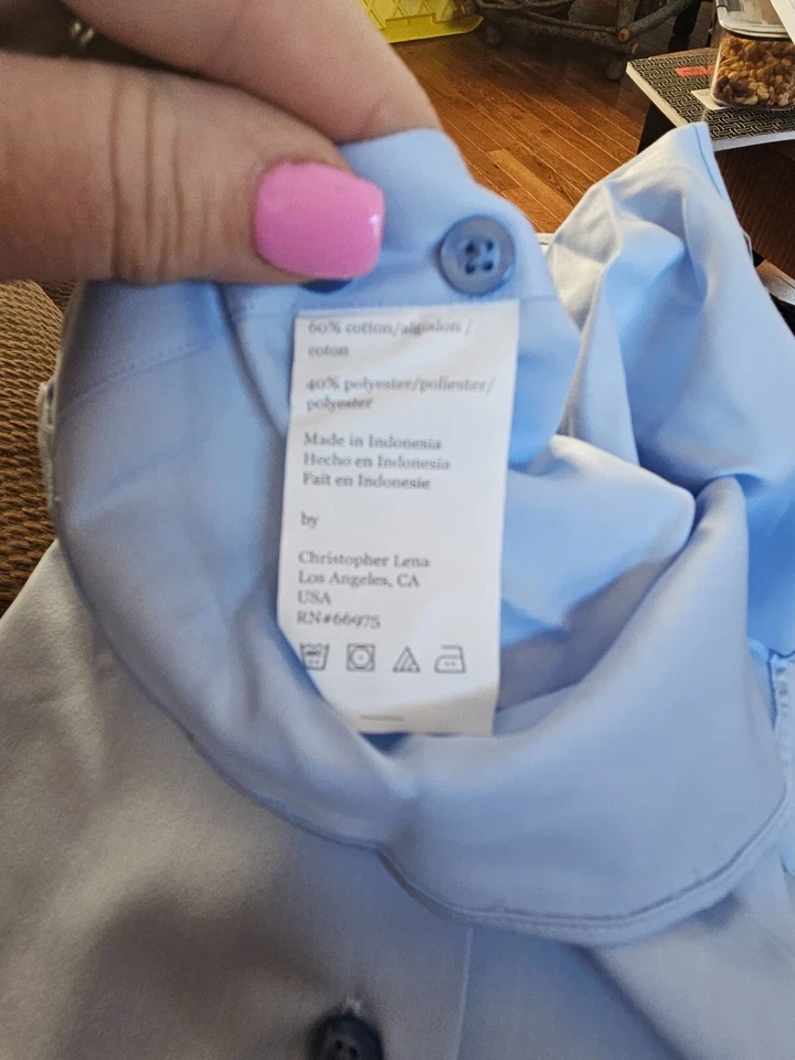 TALLA 20 34/35 MODENA (NUEVO) Camisa de Vestir Blanca Manga Larga Lote #21 Foto 3 de 3