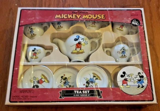 mickey mouse tea set