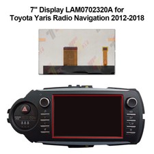 Display LAM0702320A für Toyota Camry RAV4 und Yaris Radio Navigation