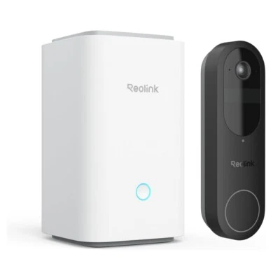 Reolink Video Doorbell mit Homehub Akku Türklingel 2K Kabellose Videotürklingel