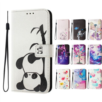 Marble Flower Butterfly Cat Panda Phone Case for Samsung S10 S20 S21 S22 S20 FE