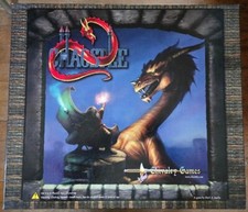 Chaostle 3-D Castle Fantasy Board Game 16 Miniatures Sealed Cards