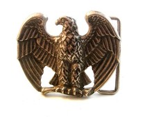 Vintage American Eagle Belt Buckle by Avon