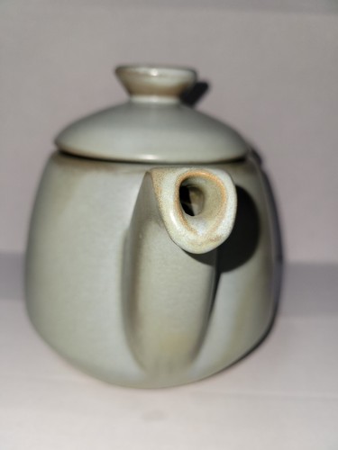 Frankoma Pottery Teapot Dinnerware 6T Green Celadone Glaze - Picture 2 of 10