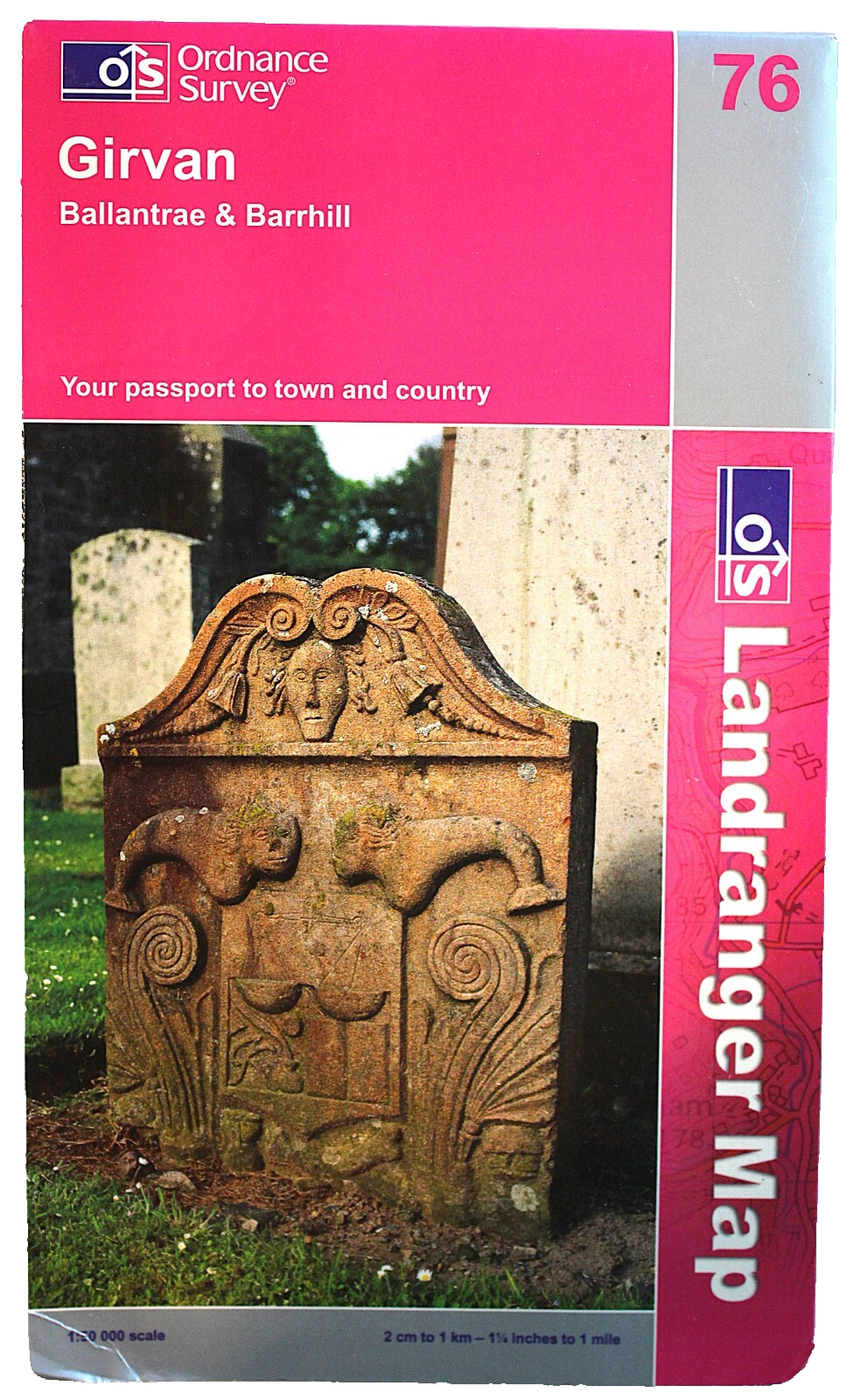 Ordnance Survey Landranger Sheet 76 Girvan Ballantrae & Barrhill 5th