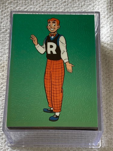 Juego base de tarjetas cromadas Krome Archie 1996 casi nuevo 1-90 lámina grabada - Imagen 2 de 5