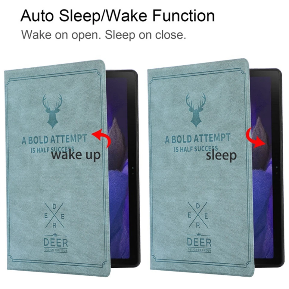 For Samsung Galaxy Tab A7 Lite 8.7" 2021 Model (SM-T220/T225) Smart Case Cover - Image 3 of 4