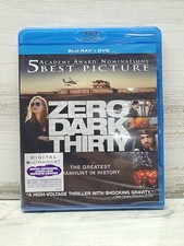 Zero Dark Thirty Blu-ray DVD Combo Digital Copy Factory Sealed NEW Thriller NIB