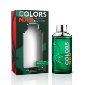 Benetton Colors Green for Men EDT - 6.7 oz. 8433982011467 | eBay