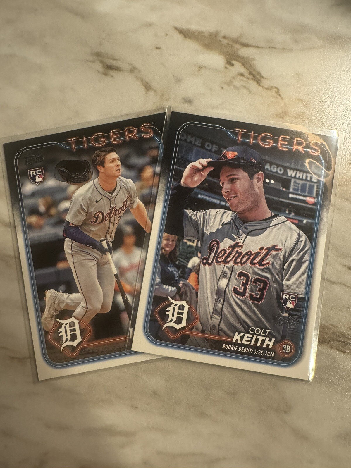 2024 Topps Update Colt Keith RCs