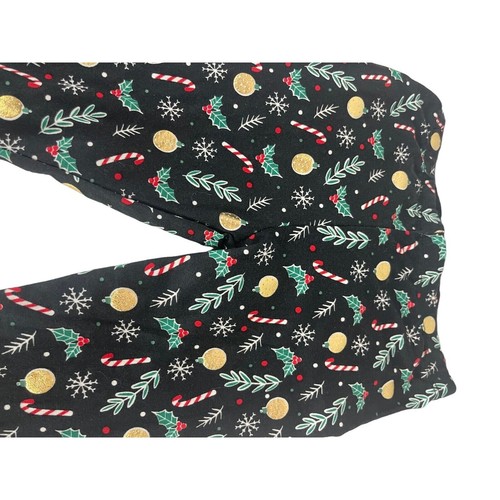 Kensie girl 3 Pc Christmas Outfit Shirt Pants Headband Red Black Candy Canes - Picture 6 of 11