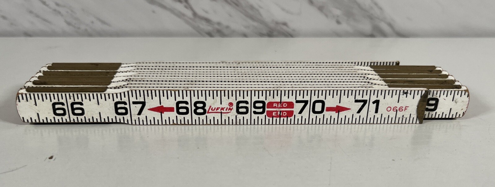 Lufkin Rigid 72 Inch Ruler Vintage 72