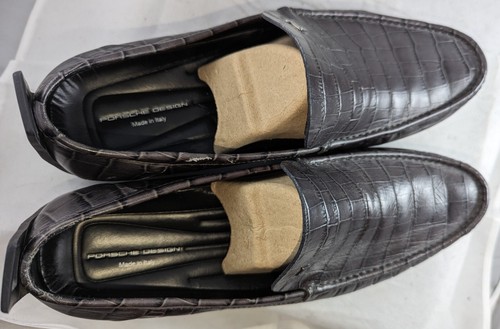 PD Porsche Design Beverly Hills Driving Mocs Shoes Size EU 45 US 11.5 - Picture 6 of 11
