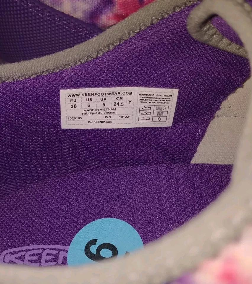 Tenis Keen Speed Hound de tracción duraderos para niña púrpura rosa talla 6 Foto 2 de 4