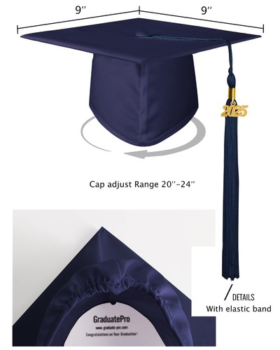 Doktorhut 2025 Abschluss Hut Bachelor Master Uni Akademiker Schuluniformen St... - Bild 3 von 6