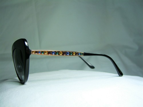 Dolce & Gabbana Cat's Eye sunglasses frames women's hyper vintage NOS - Picture 4 of 12