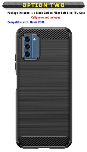 Drop Protection Shatterproof Flim Screen Protector TPU Case for Nokia C300 Phone - Picture 8 of 13