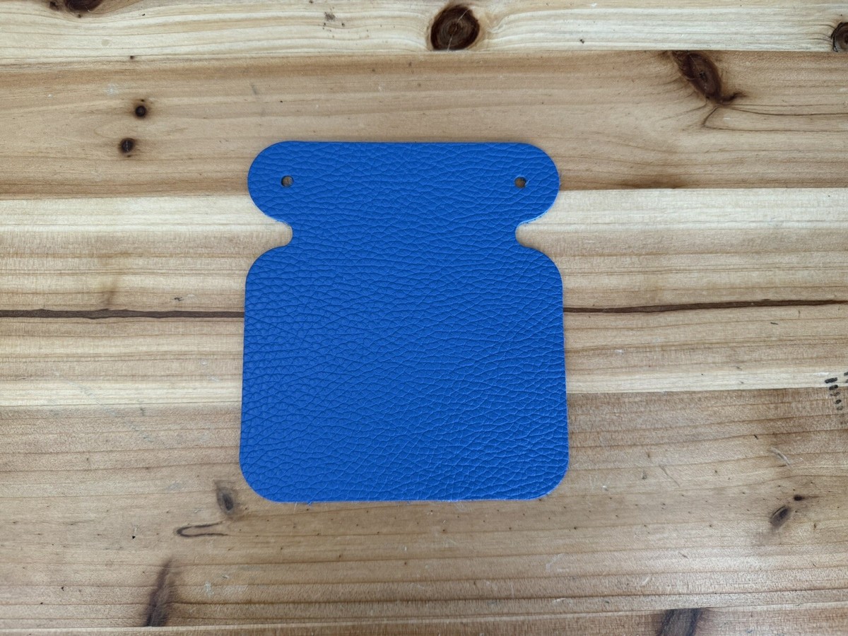Porsche 964 993 Leather Fuel Gas Bib Flap PEBBLED BLUE Protector