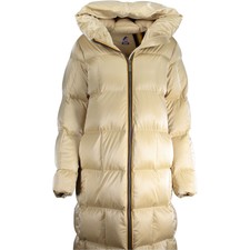 K-way Beige Polyester Jackets & Coat
